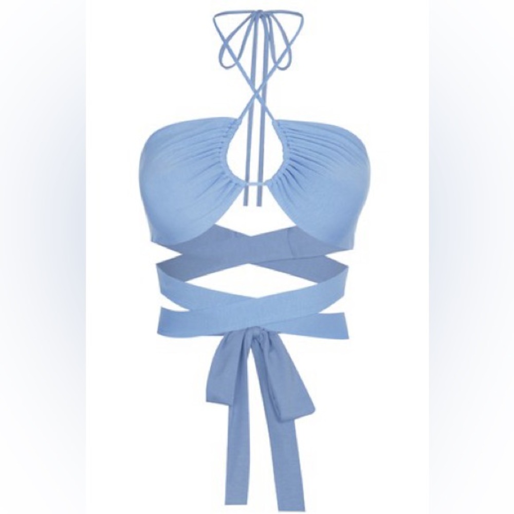 wrap around tie shirt